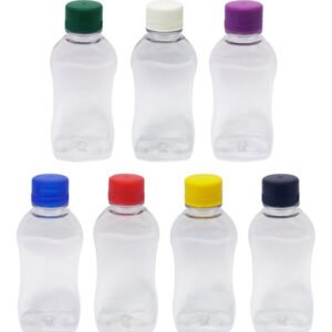 49 Frasco Plástico Cristal Pet 120ml Tamp Rosca Batoque Pim