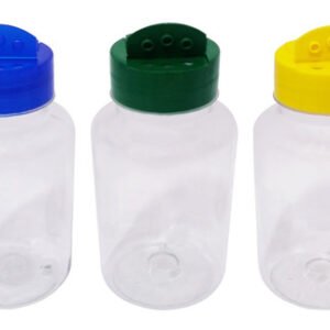 210 Frascos Plástico Cristal Pet 240ml Tempero Fliptop Sup