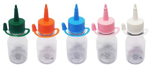 18 Frascos Plásticos Cristal Pet 60ml Tampa Bico Aplicador - Imagem 2