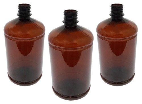 138 Frascos Plásticos Âmbar Pet 1l Tampa Difusor C/ F Sab - Imagem 2