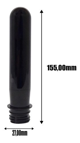 24 Preforma Âmbar 43ml Pet 48g Tubete 15,5cm Sem Tampas - Imagem 2