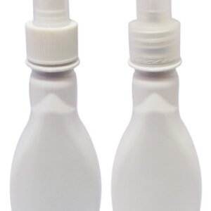24 Frascos Plásticos Branco Pet 200ml Válvula Spray S Mol