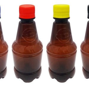 140 Frascos Plástico Âmbar Pet 300ml Cerveja Tampa Lacre Gr2