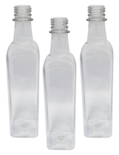 12 Frascos Plástico Cristal Pet 500ml Vazios Sem Tampas Aze
