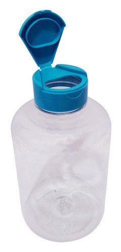 226 Frascos Plástico Cristal Pet 500ml Tampa Fliptop Cap Sup - Imagem 2