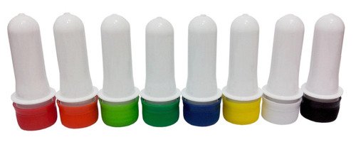 130 Preforma Branca 18ml Pet 17g Tubete 8cm Tamp Rosca Lacre