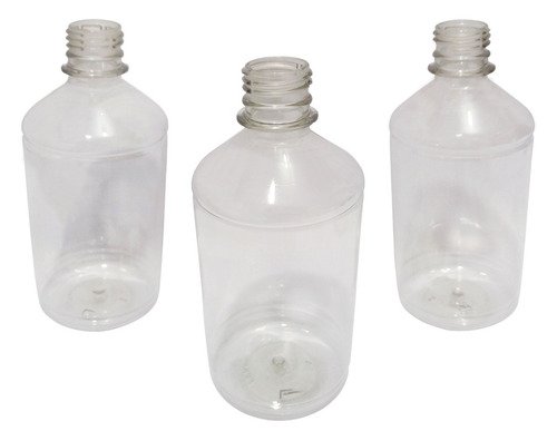 48 Frascos Plástico Cristal Pet 500ml C/ Bico Aplicador Far - Imagem 3