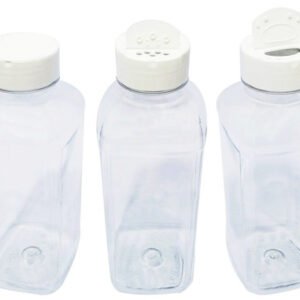 74 Frascos Plástico Cristal Pet 900ml Tempero Fliptop Qua