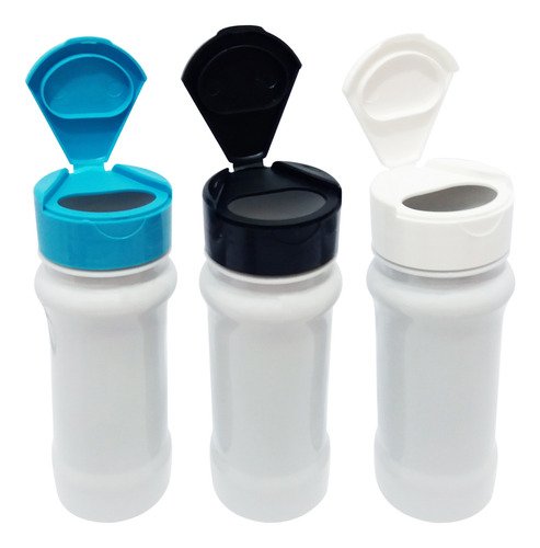 702 Frasco Plástico Branco Pet 120ml Tamp Fliptop Cap Con