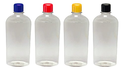 16 Frascos Cristal Pet 400ml Aromatizante Tampa Batoque Min