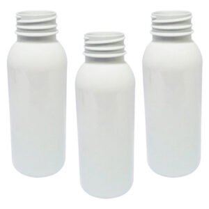 20 Frascos Plástico Branco Pet 300ml Vazios Sem Tampas Det