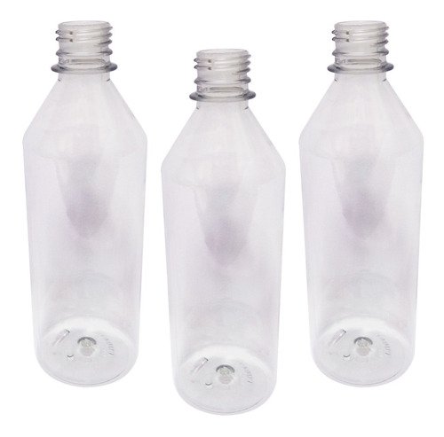 210 Frascos Plástico Cristal 500ml Válvula Bico Pato L Cos - Imagem 2