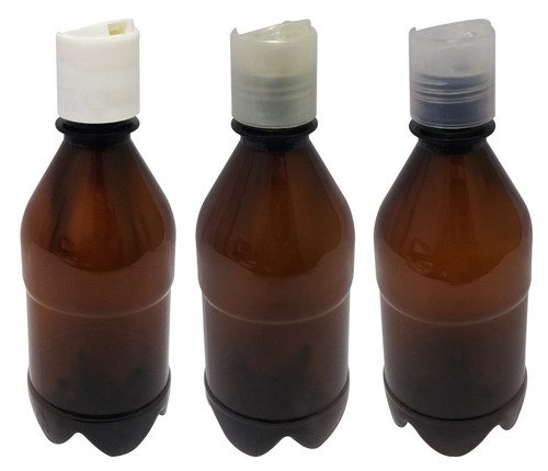 306 Frascos Plástico Âmbar Pet 350ml C/ Tampa Disktop Agu - Imagem 6