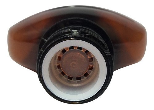 135 Frasco Plástico Âmbar Pet 400ml Batoque 12 Furos Min - Imagem 2