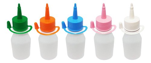 60 Frascos Plásticos Branco Pet 60ml Tampa Bico Aplicador - Imagem 2