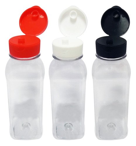 171 Frascos Plástico Cristal Pet 300ml Batoque Fliptop Qua