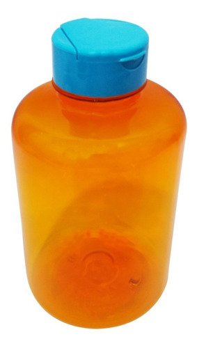 40 Frasco Plástico Laranjado Pet 500ml Tamp Fliptop Cap Sup - Imagem 4