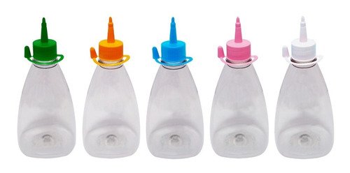 44 Frascos Plástico Cristal Pet 500ml C/ Bico Aplicador Pir - Imagem 2