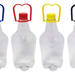 62 Frasco Plástico Cristal Pet 1,5l Tamp Rosc Lacre Alça Gr2