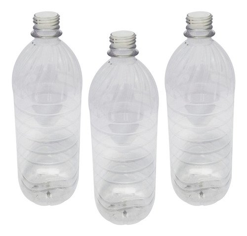 122 Frasco Plástico Cristal Pet 1l Batoque 12 Furos Suc