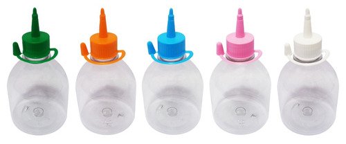 160 Frascos Plástico Cristal Pet 300ml C/ Bico Aplicador Sab - Imagem 2