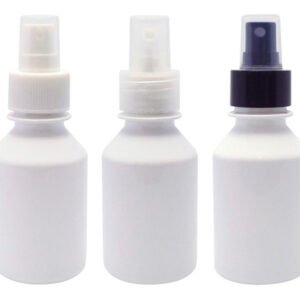 36 Frascos Plásticos Branco Pet 150ml Válvula Spray S Far