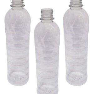 100 Frascos Plástico Cristal Pet 500ml Vazios Sem Tampas Lim