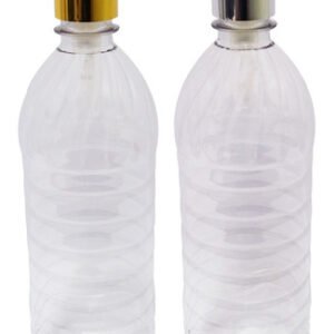 25 Frascos Plástico Cristal 800ml Válvula Bico Pato L Que