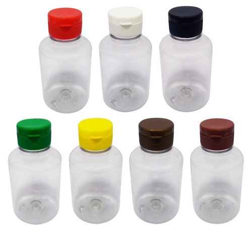 351 Frascos Plástico Cristal Pet 330ml Batoque Fliptop Sup - Imagem 3