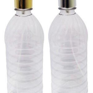 130 Frascos Plásticos Cristal 800ml Com Válvula Spray L Que