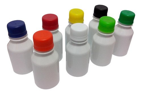 42 Frasco Plástico Branco Pet 100ml Tampa S Batoque Far