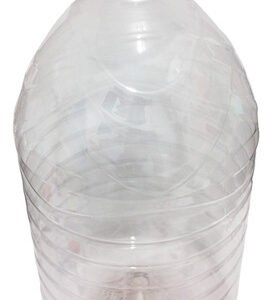 24 Galão Plástico Cristal Pet 5l Vazio Com Tampa Rosca Lacre