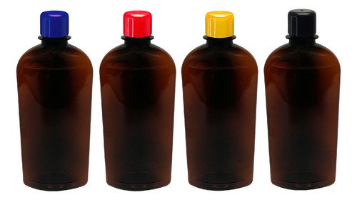 285 Frascos Âmbar Pet 400ml Aromatizante Tampa Batoque Min