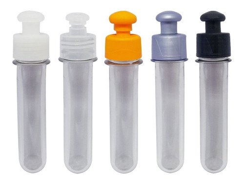 600 Preforma Cristal 37ml Pet 33g Tubete 12cm Tampa Pushpull