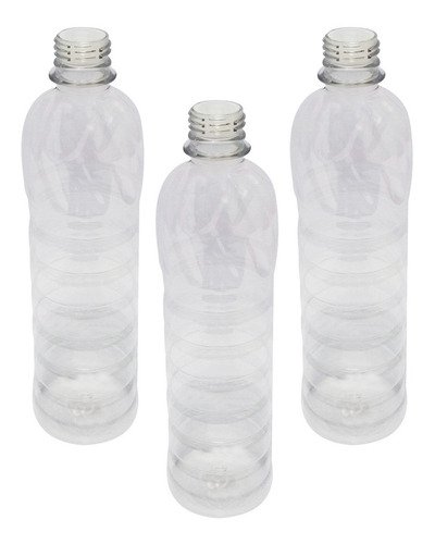 98 Frasco Plástico Cristal Pet 500ml Tampa S Batoque Lim - Imagem 4