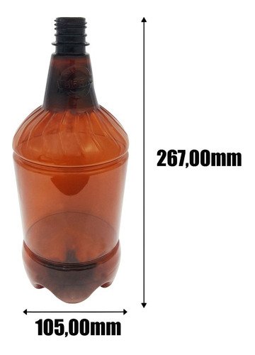 3 Frasco Plástico Âmbar Pet 1,5l Batoque 12 Furos Gr2 - Imagem 5