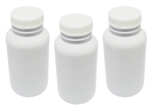 210 Frasco Plástico Branco Pet 240ml Tam Rosca S/ Lacre Sup