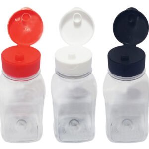 24 Frascos Plástico Cristal Pet 200ml Batoque Fliptop Qua