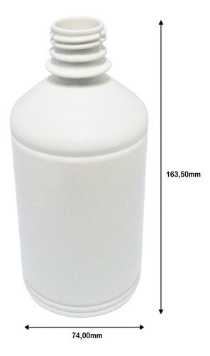 47 Frascos Branco Pet 500ml Aromatizante Tampa Batoque Far - Imagem 5