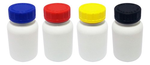 693 Frascos Plásticos Branco Pet 150ml Com Tampa Child Sup