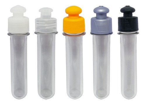 600 Preforma Cristal 37ml Pet 33g Tubete 12cm Tampa Pushpull - Imagem 2