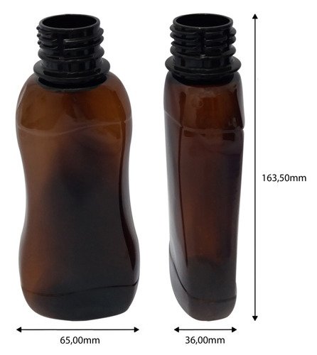 231 Frascos Plásticos Âmbar Pet 200ml Válvula Spray S Cat - Imagem 5