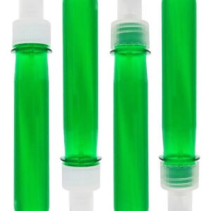 17 Preforma Verde 43ml Pet 48g Tubete 15,5cm Válv Spray S