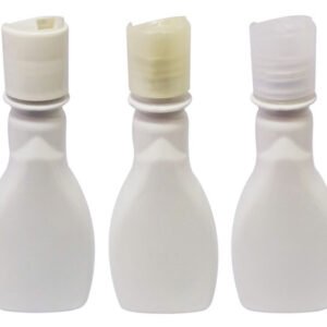 26 Frascos Plástico Branco Pet 200ml C/ Tampa Disktop Mol