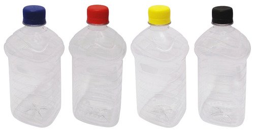 27 Frascos Plástico Cristal Pet De 1l Tampa Rosca Lacre Ama