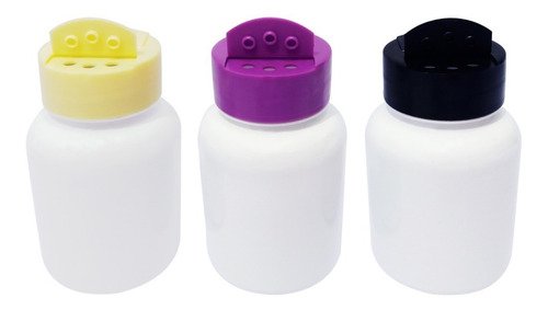 34 Frascos Plástico Branco Pet 150ml Tempero Fliptop Sup - Imagem 3