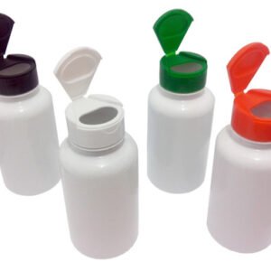 450 Frascos Plástico Branco Pet 240ml Tampa Fliptop Cap Sup