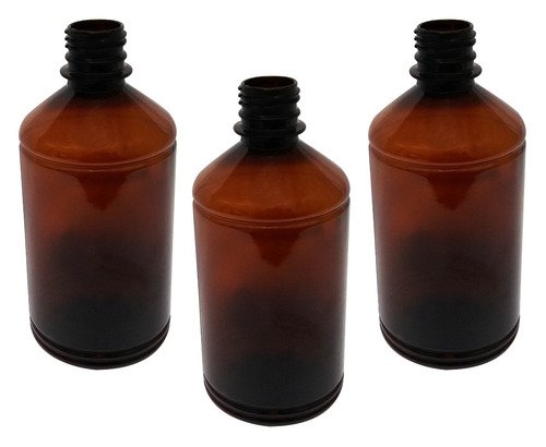 108 Frasco Plástico Âmbar Pet 500ml Tamp Dosadora 20ml Far - Imagem 3