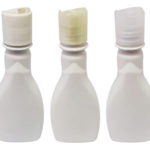 116 Frascos Plástico Branco Pet 200ml C/ Tampa Disktop Mol