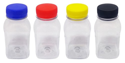 256 Frasco Plástico Cristal Pet 200ml Tam Rosca C/ Lacre Qua - Imagem 2